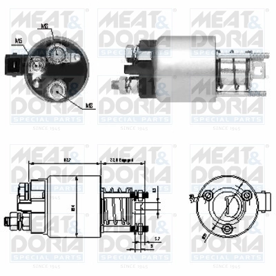 Solenoid Switch, starter